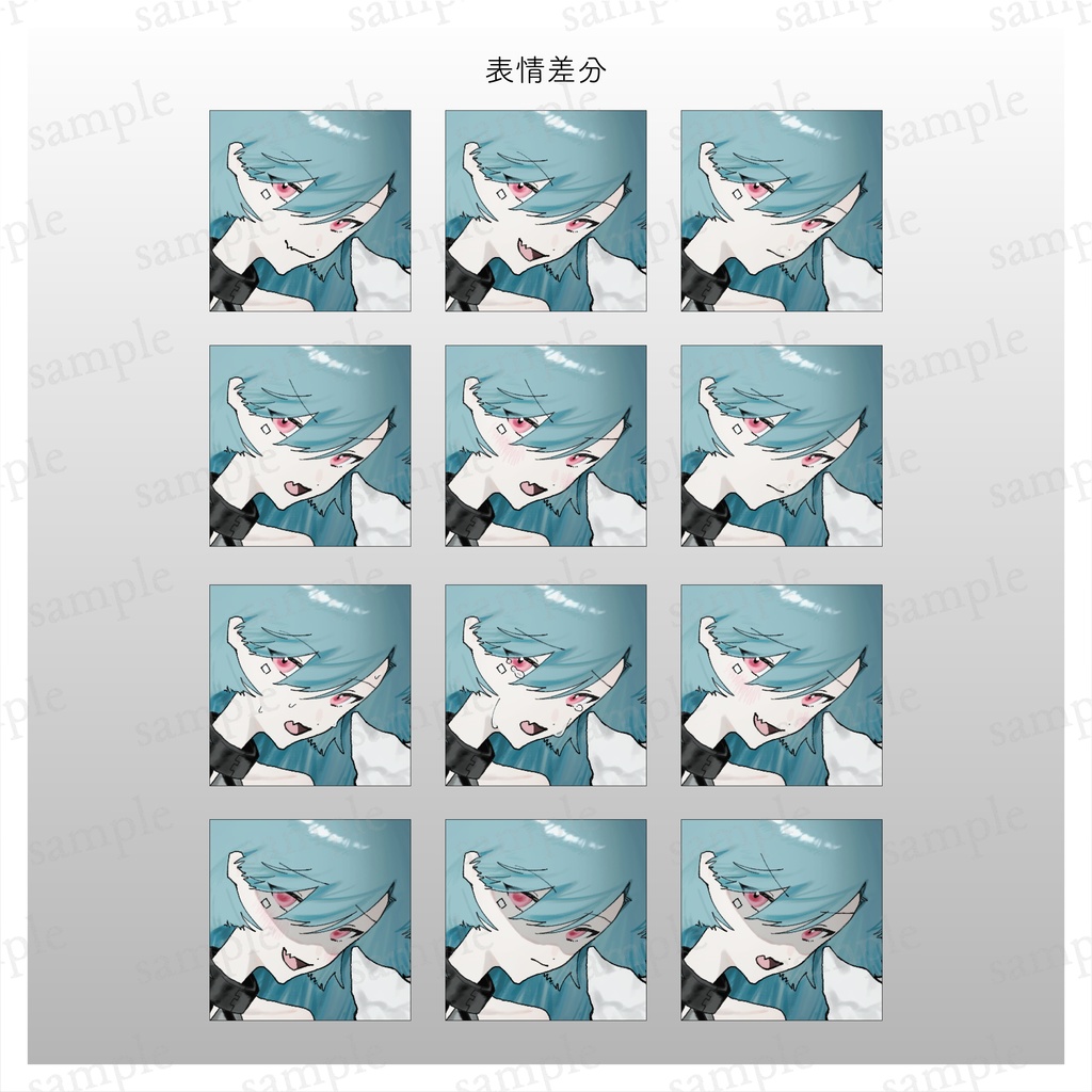 奇抜なギザ歯ドクターの立ち絵【差分12種】