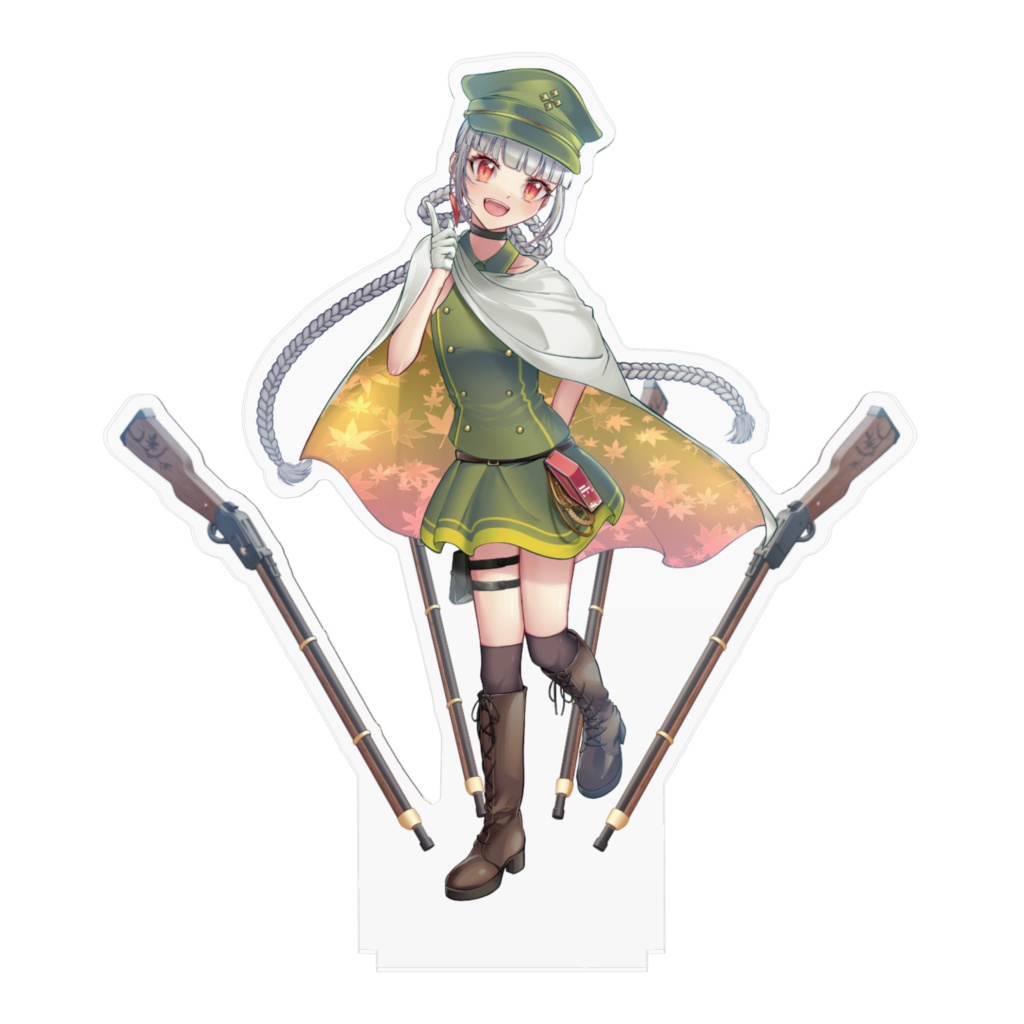 アクリルフィギュア/拠氷ちゃんキービジュアル