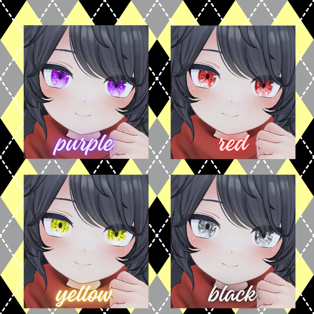 デルタフレア用アイテクスチャ「ほうせきeye」