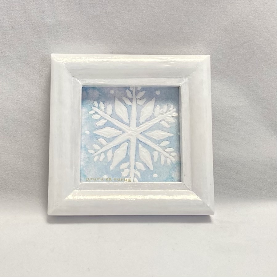 ミニ原画「氷の結晶I」