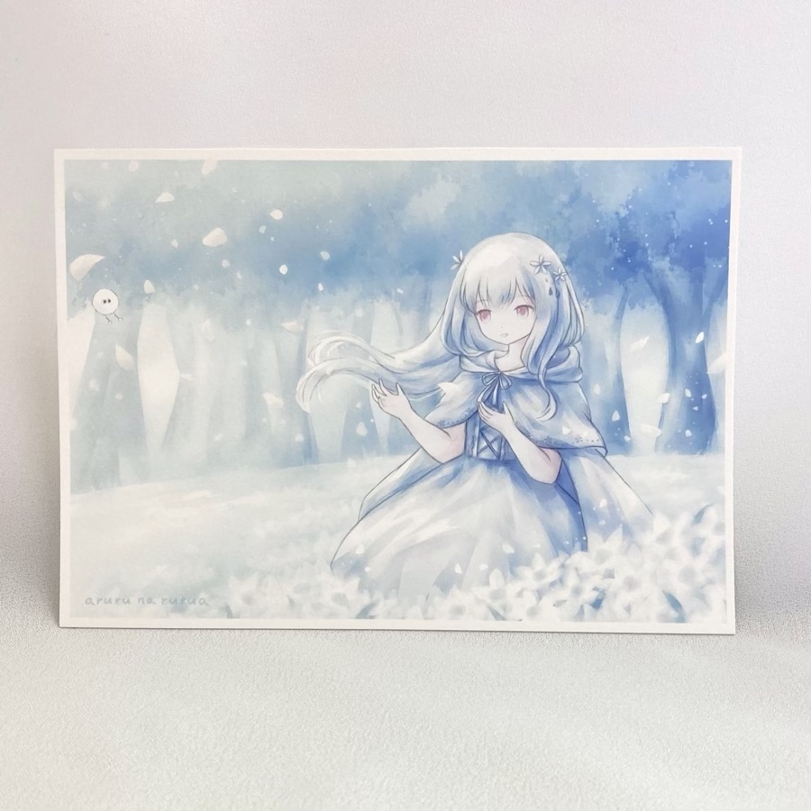 複製画「白い森の春」【受注生産】