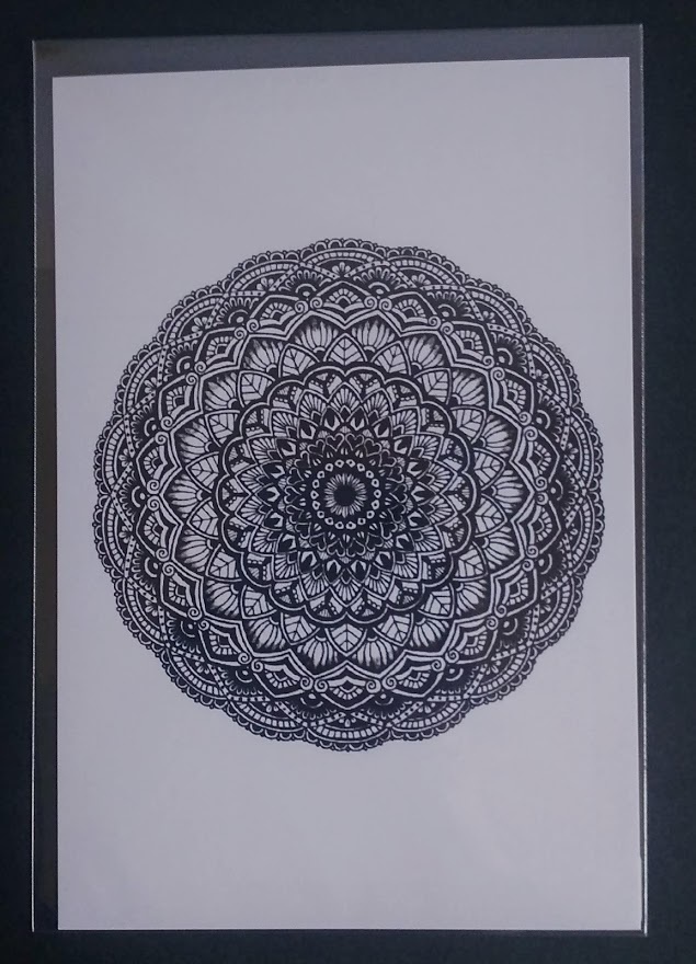 ポストカード(マンダラ)