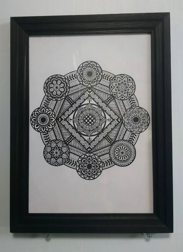 A5原画(マンダラ)