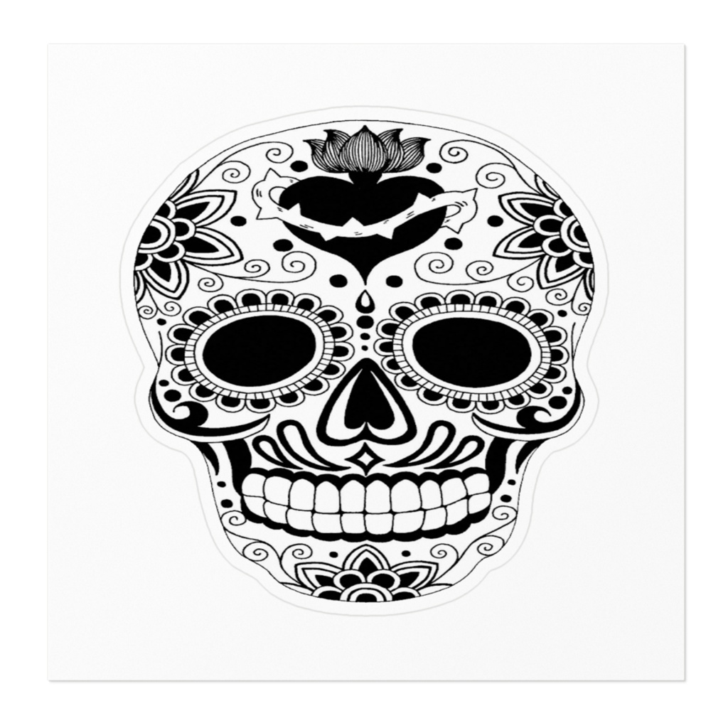 メキシカンスカルステッカー