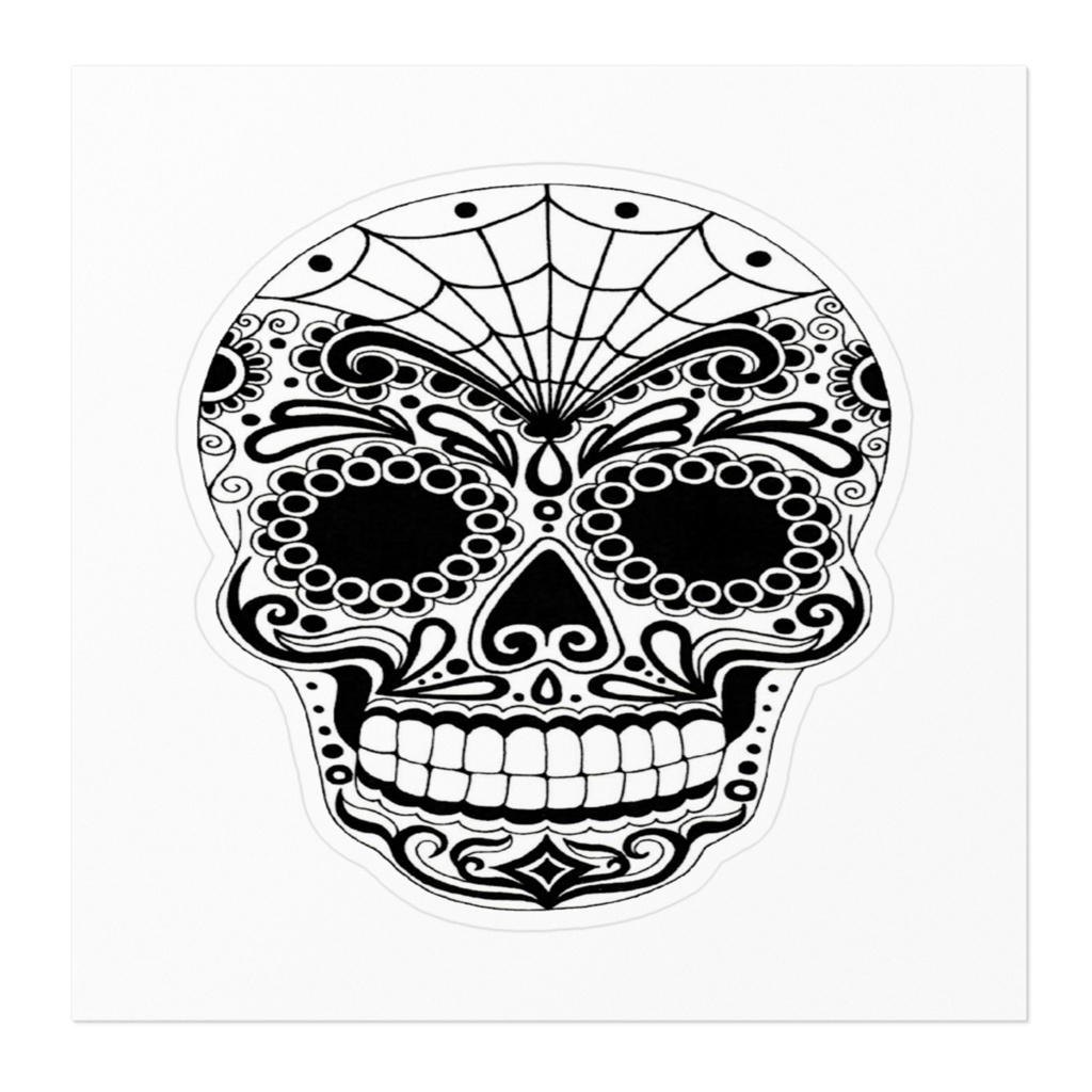 メキシカンスカルステッカー