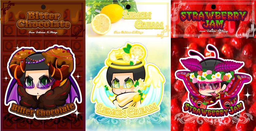 【ステッカー】Delicious♡Shingo シリーズ