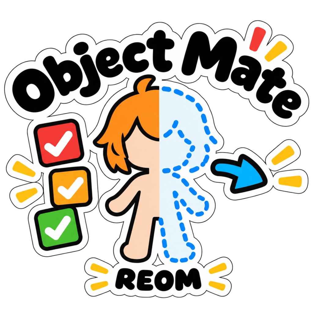 【MA対応】アバター複数オブジェクト一発非表示ExMenu作成ツール「ObjectMate」