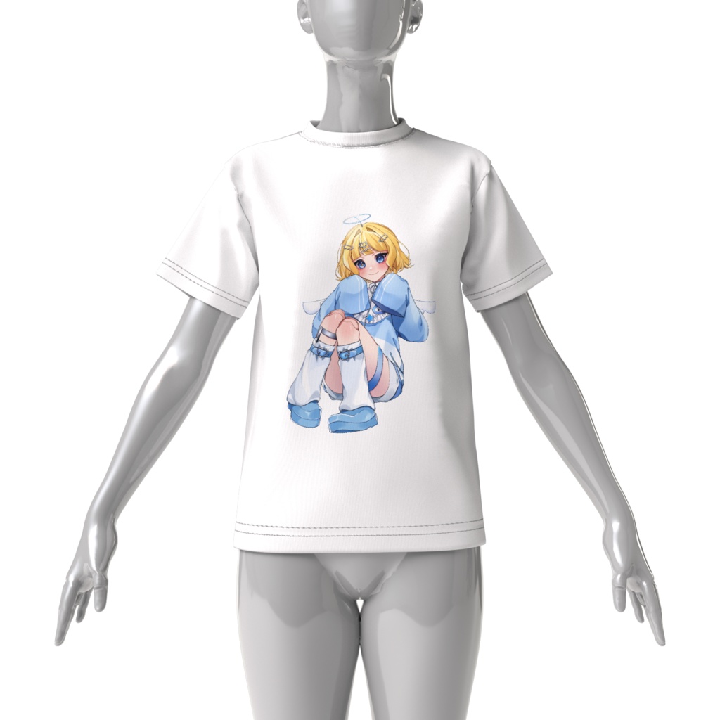 ビッグシルエットTシャツ『天使』