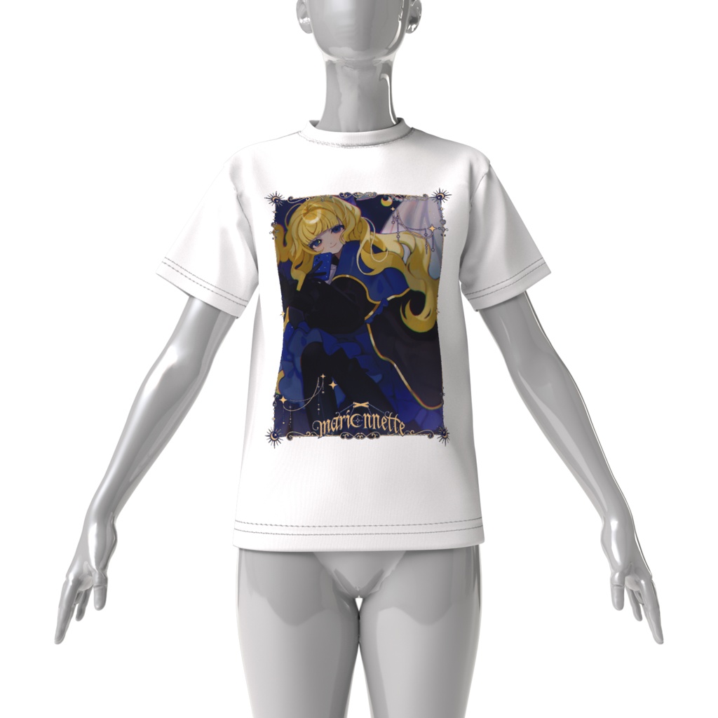 ビッグシルエットTシャツ『おやすみ』