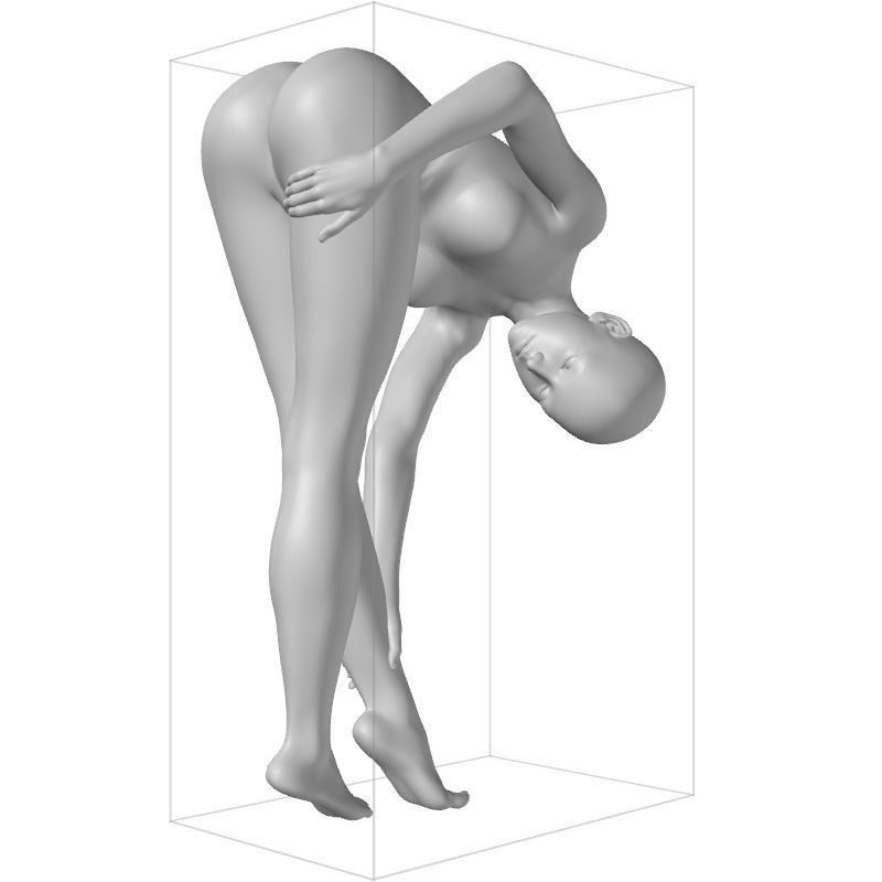 女体絵師のためのポーズ集 セクシーモデル編