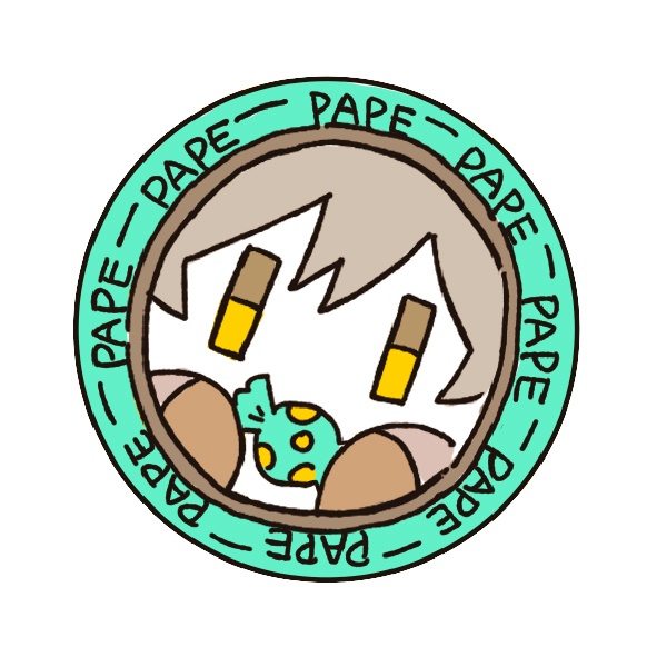 缶バッジ(緑のぱぺきゅ)