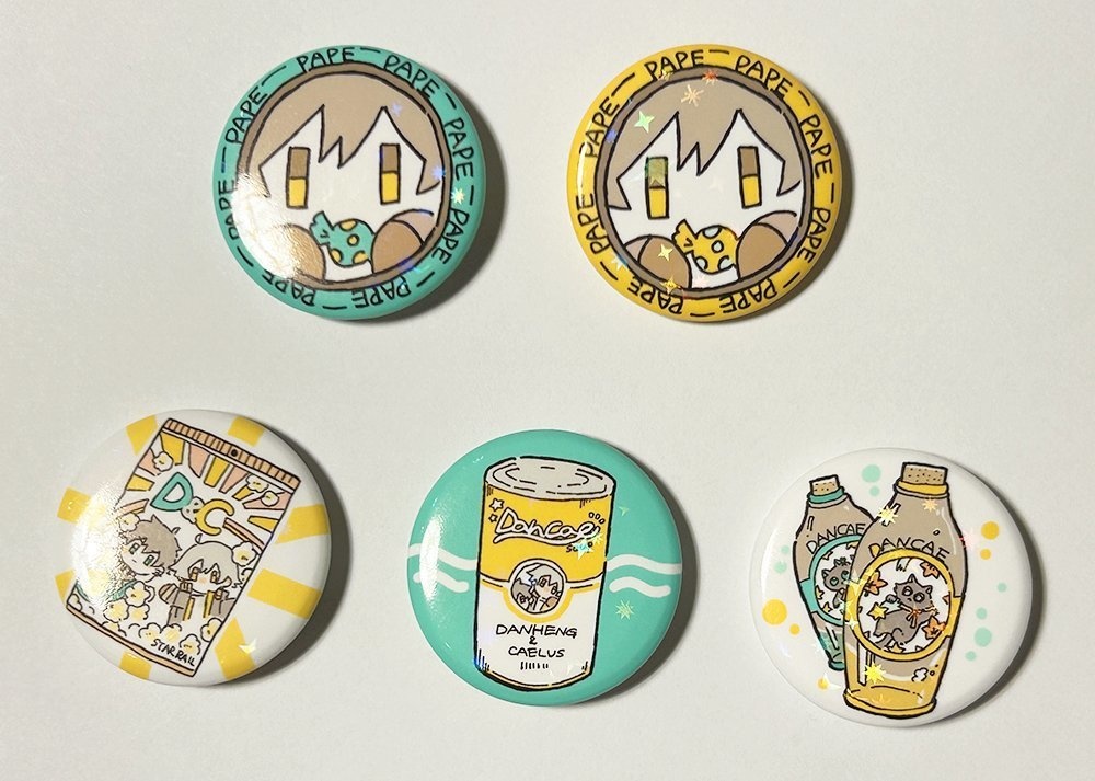 缶バッジ(スープ缶)