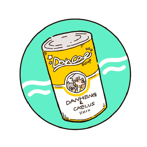 缶バッジ(スープ缶)