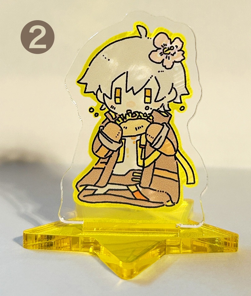 ぱぺきゅミニアクリルスタンド