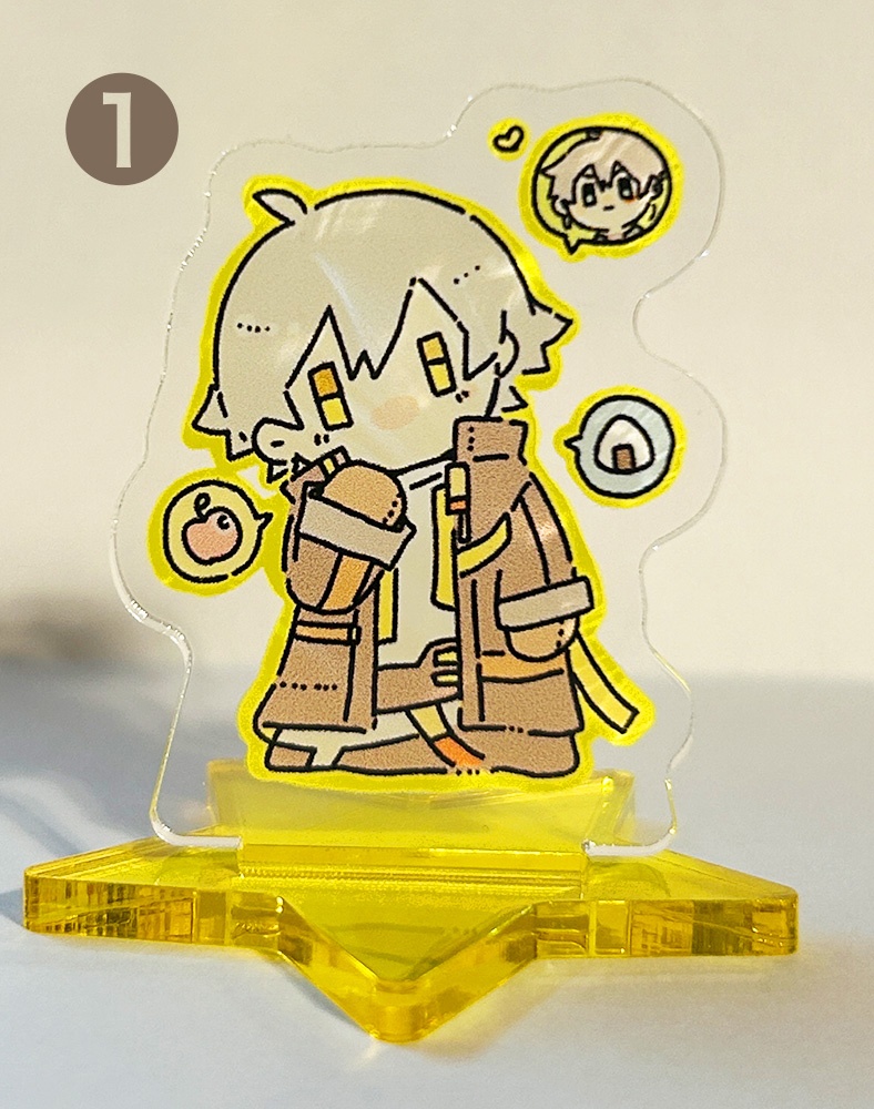 ぱぺきゅミニアクリルスタンド