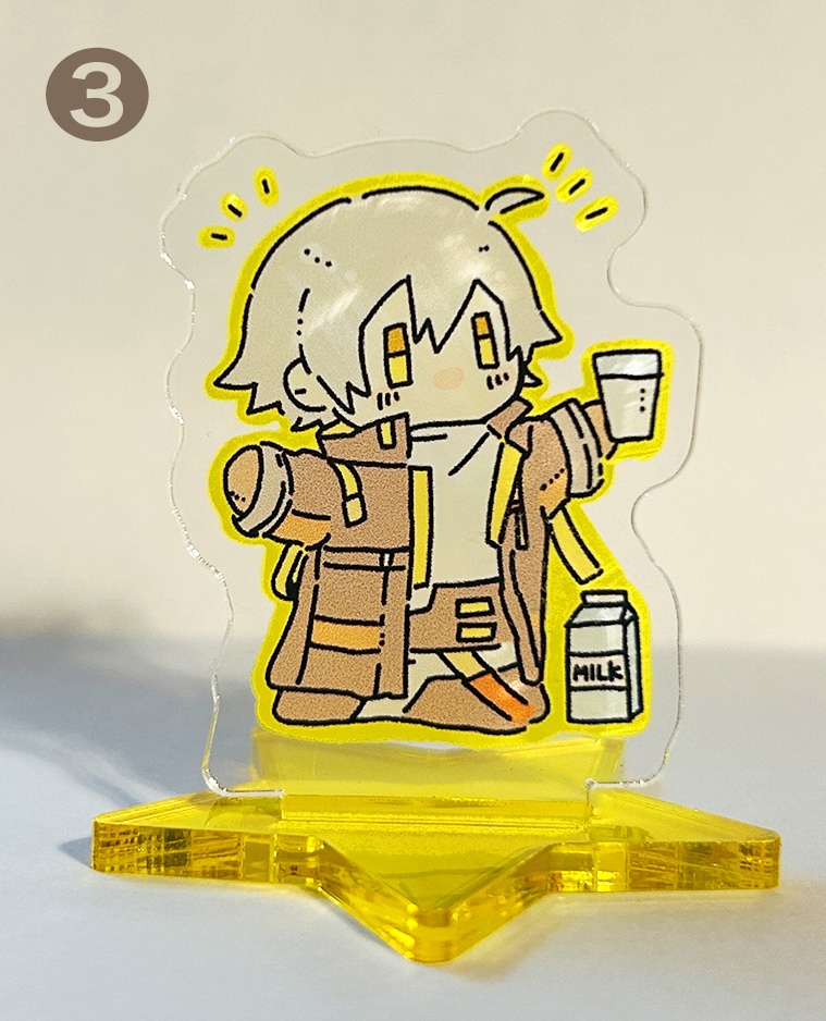 ぱぺきゅミニアクリルスタンド