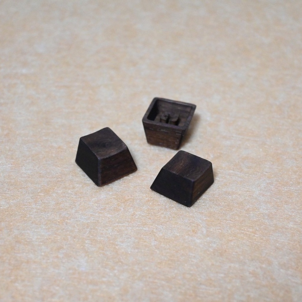 【MX軸】木製キーキャップ