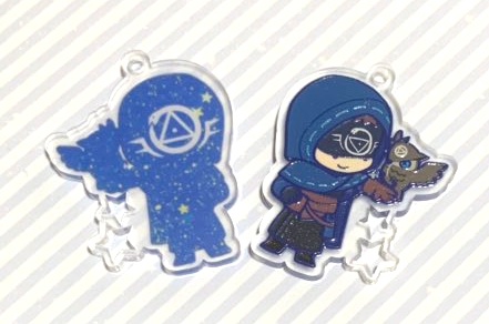 占い師 アクリルキーホルダー