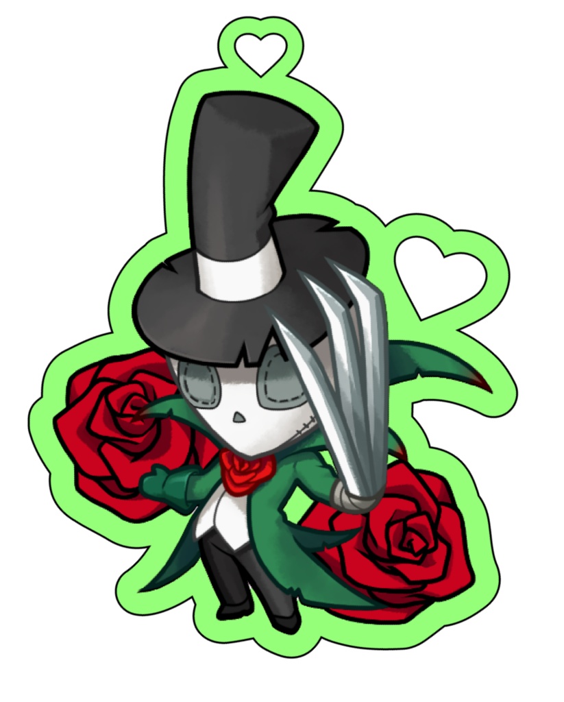 第五人格 リッパー アクキー ピンバッジ 第五人格 バレンタイン ミニキャラ アクリルスタンド アクスタ