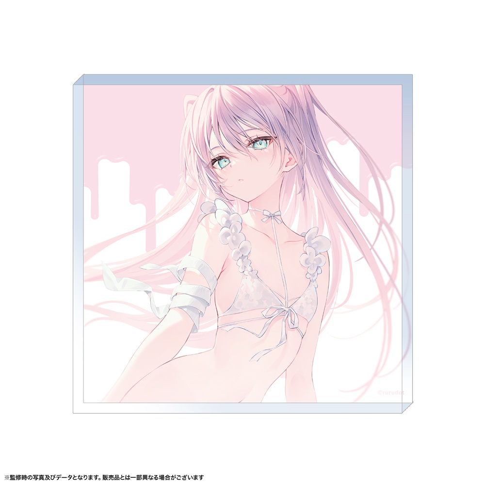 アクリルブロック/ハツネ(LOVESICK GIRLS Ver.)