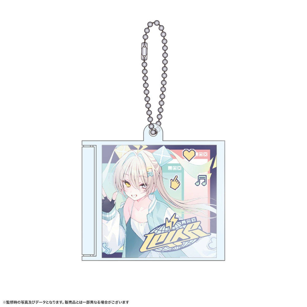 ルウルCD型キーホルダー