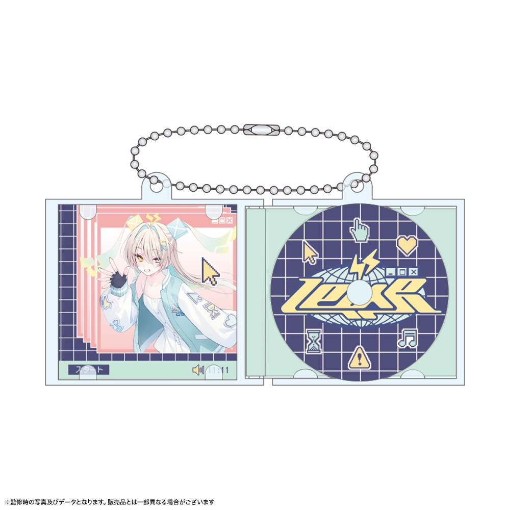 ルウルCD型キーホルダー