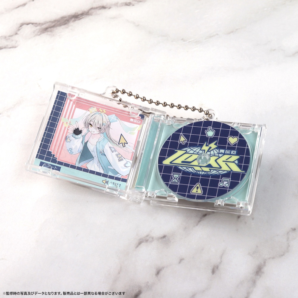 ルウルCD型キーホルダー