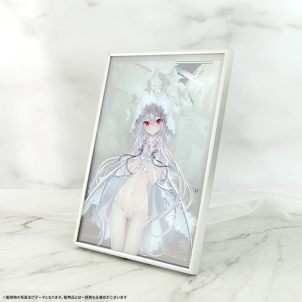 【数量限定受注/直筆サイン入り】鏡面加工アート「STIGMA」(A3)