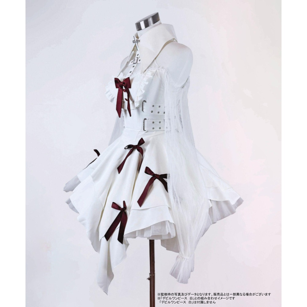 デビルボンテージ付け襟 白
