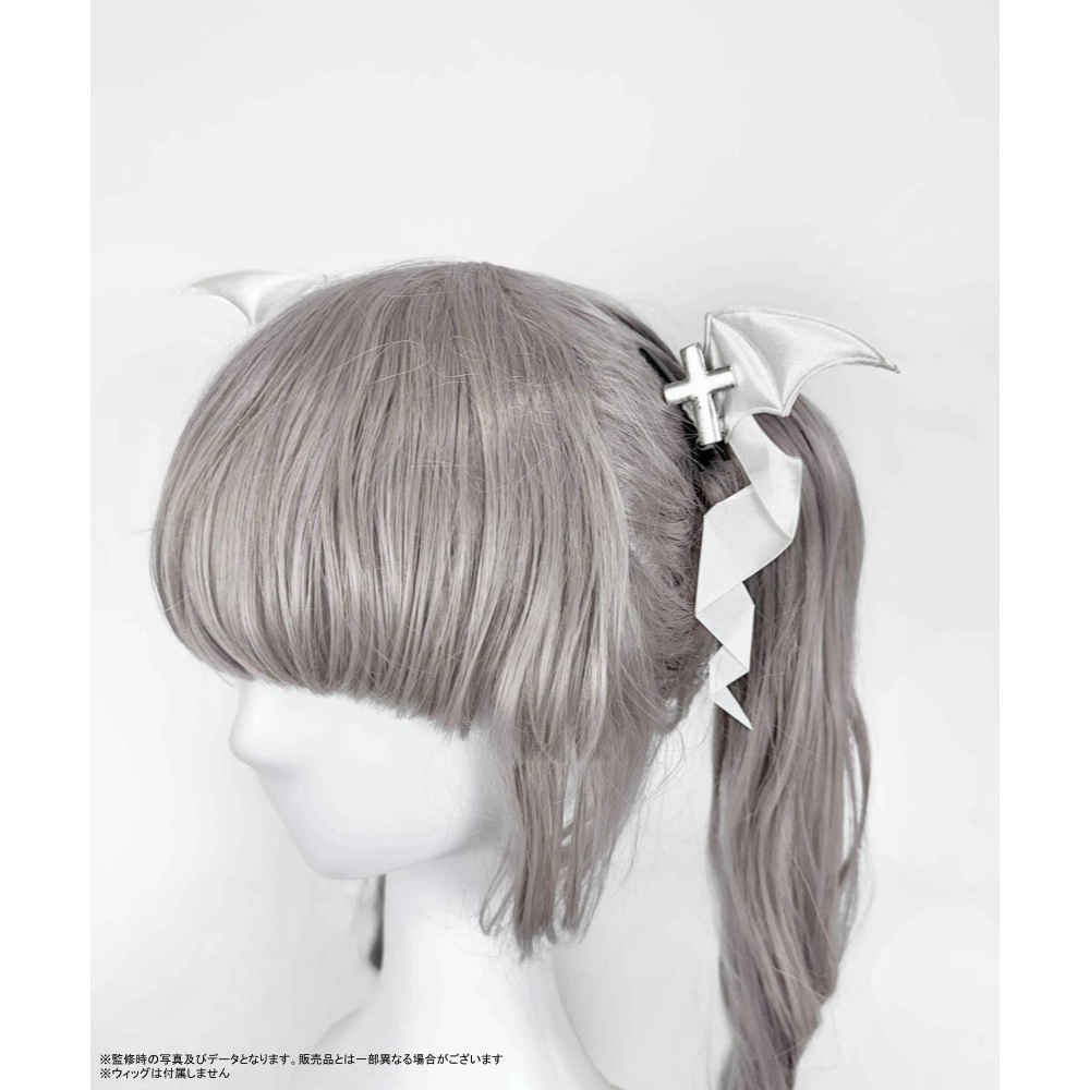 デビルリボンクリップ 白