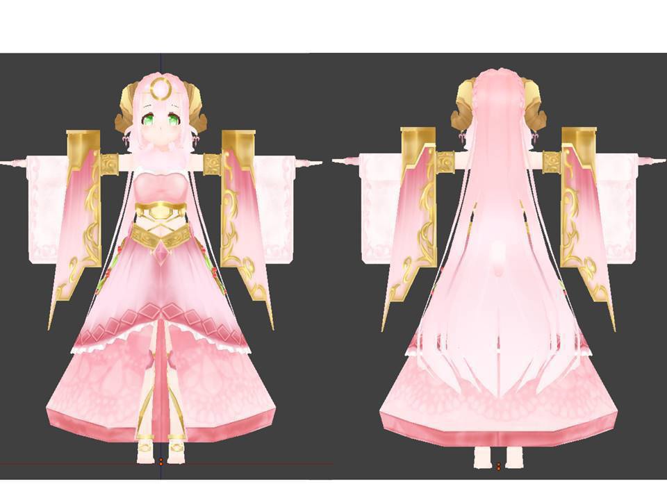 オリジナル3Dモデル『Armeria』