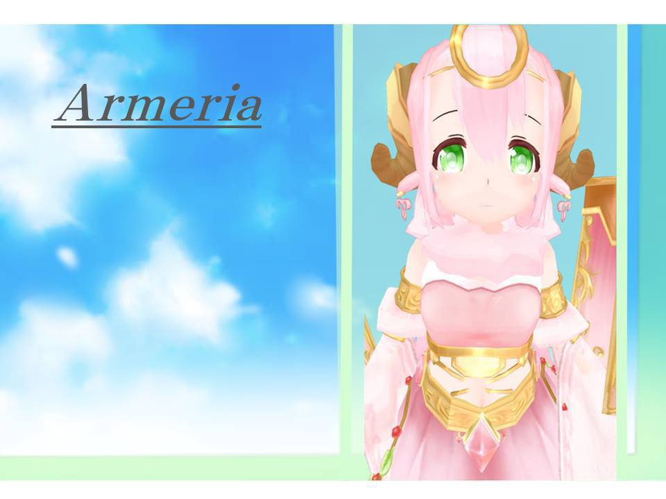オリジナル3Dモデル『Armeria』