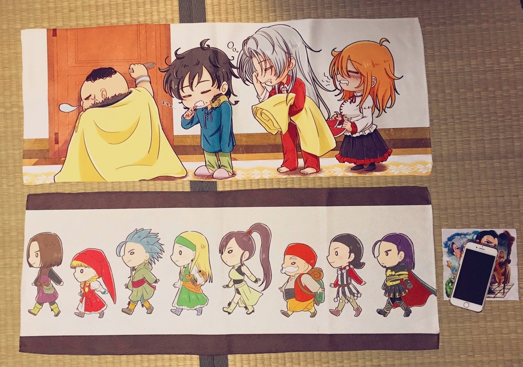 DQ8・DQ11フェイスタオル