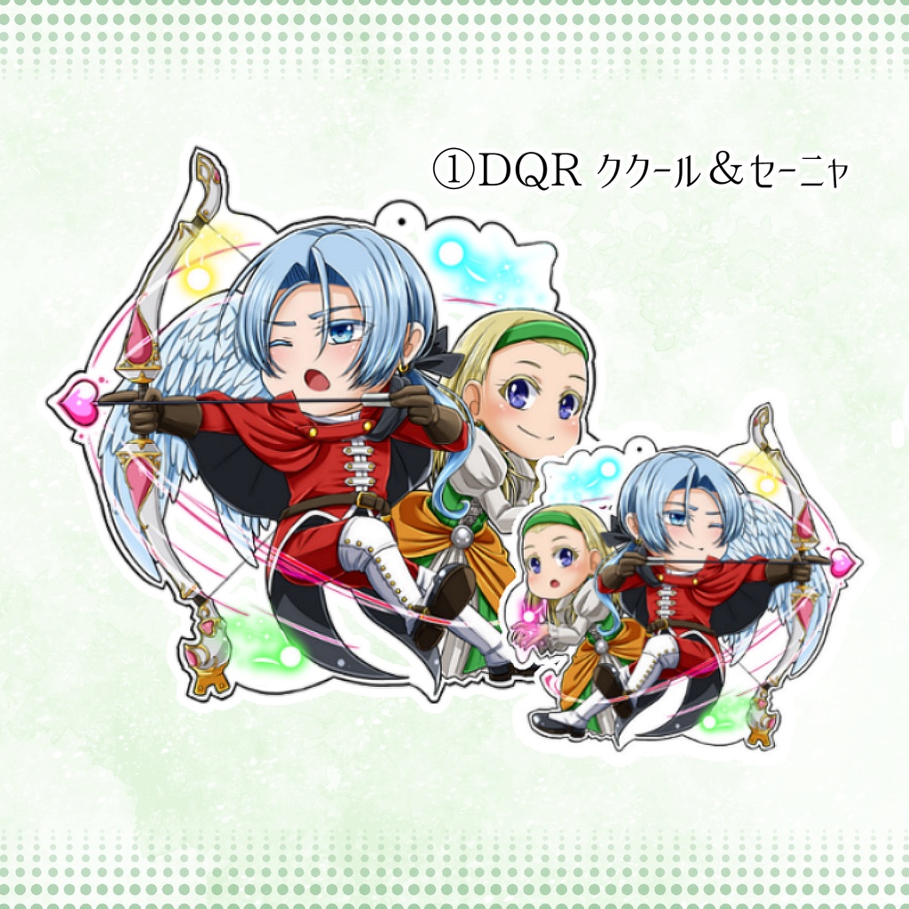 DQアクリルキーホルダー各種