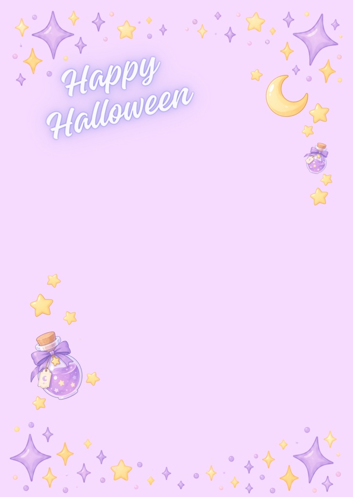 ハロウィンのプレゼントに添える|黒猫・キャンディ・ポーションのギフトカード3種