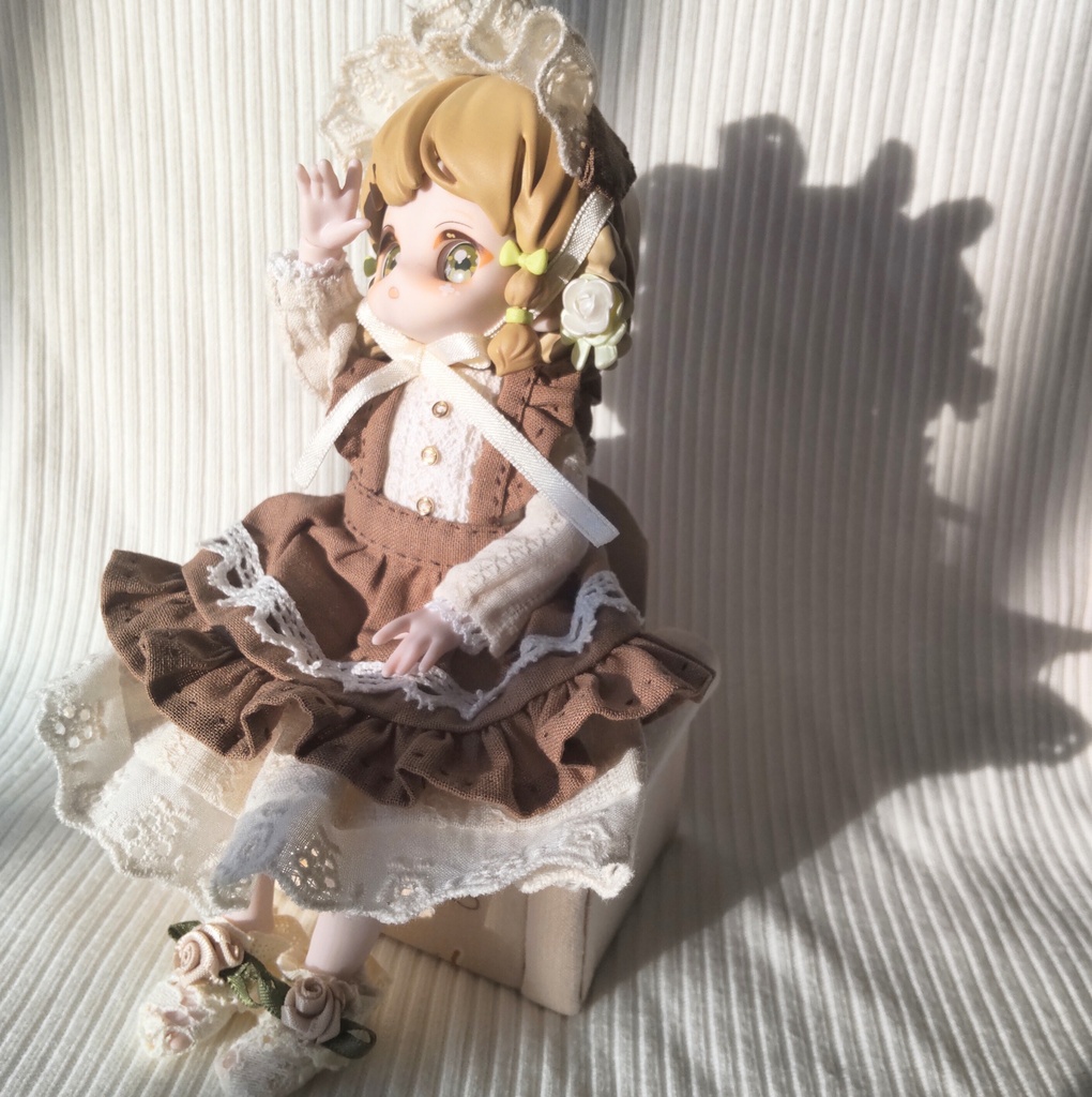カントリーなエプロンドレスセット（1/8スケール）