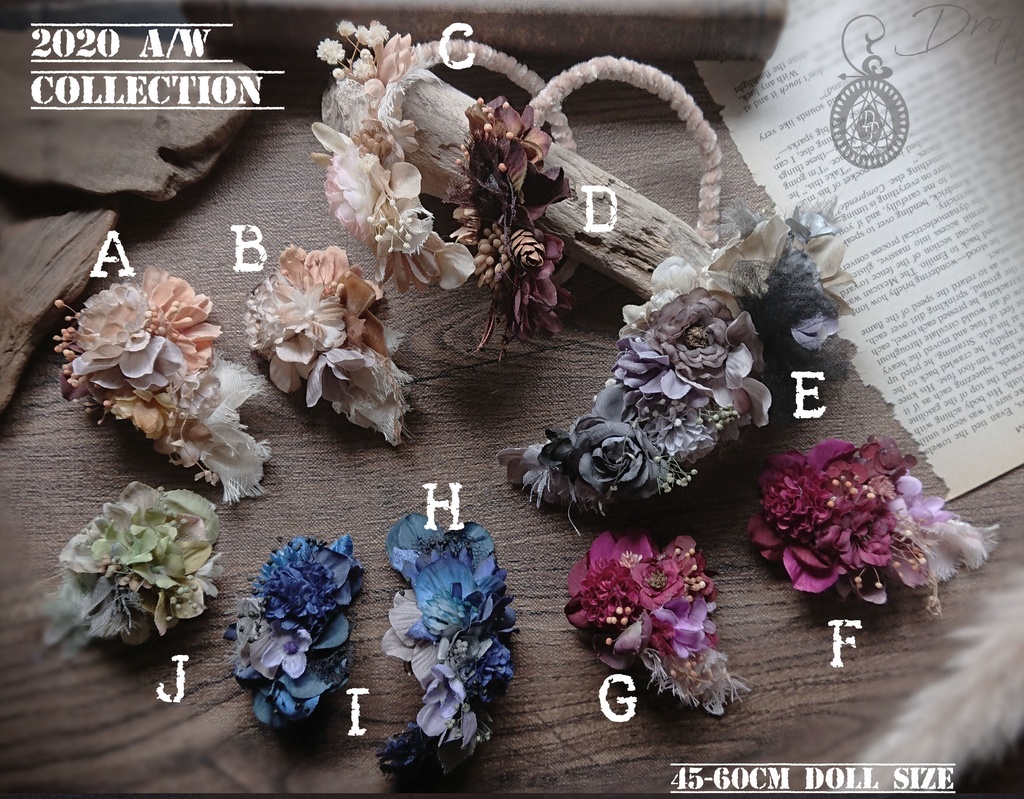 H【受注製作/ドールサイズ】濃紺スープル《サファイア》