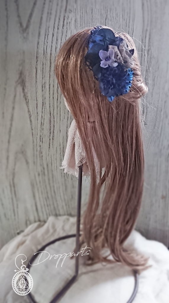 I【受注製作/ドールサイズ】濃紺スープルSサイズ《サファイア》