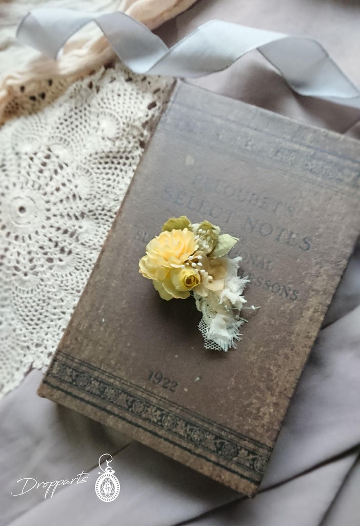 【ドールサイズ】ヘッドドレス《檸檬》Sサイズ