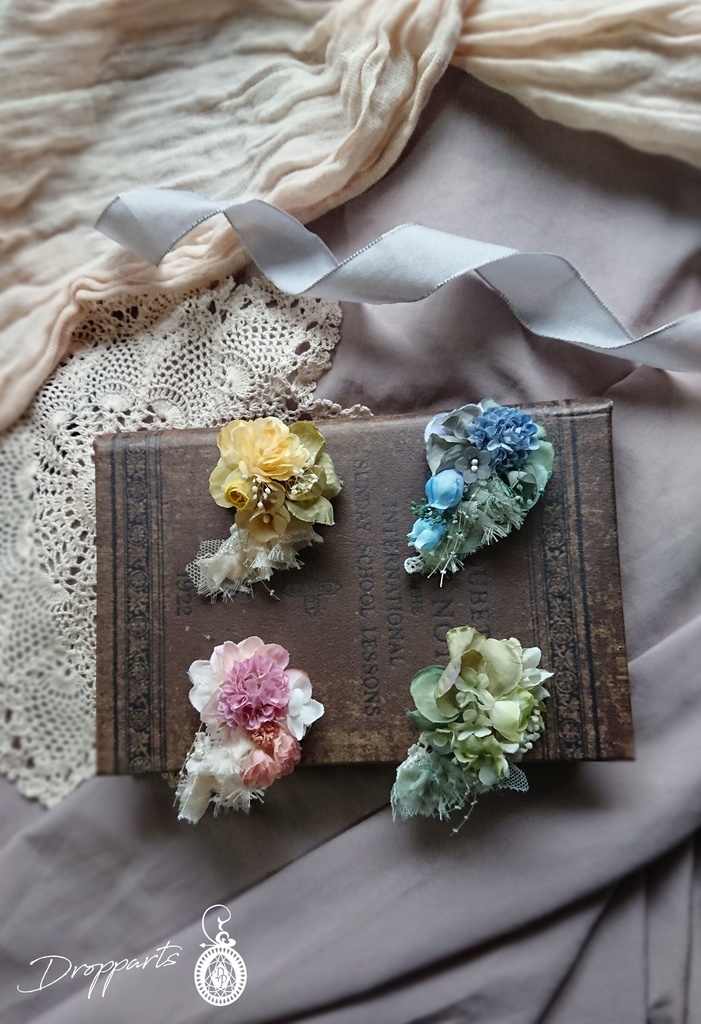 【ドールサイズ】ヘッドドレス《薄荷》Sサイズ