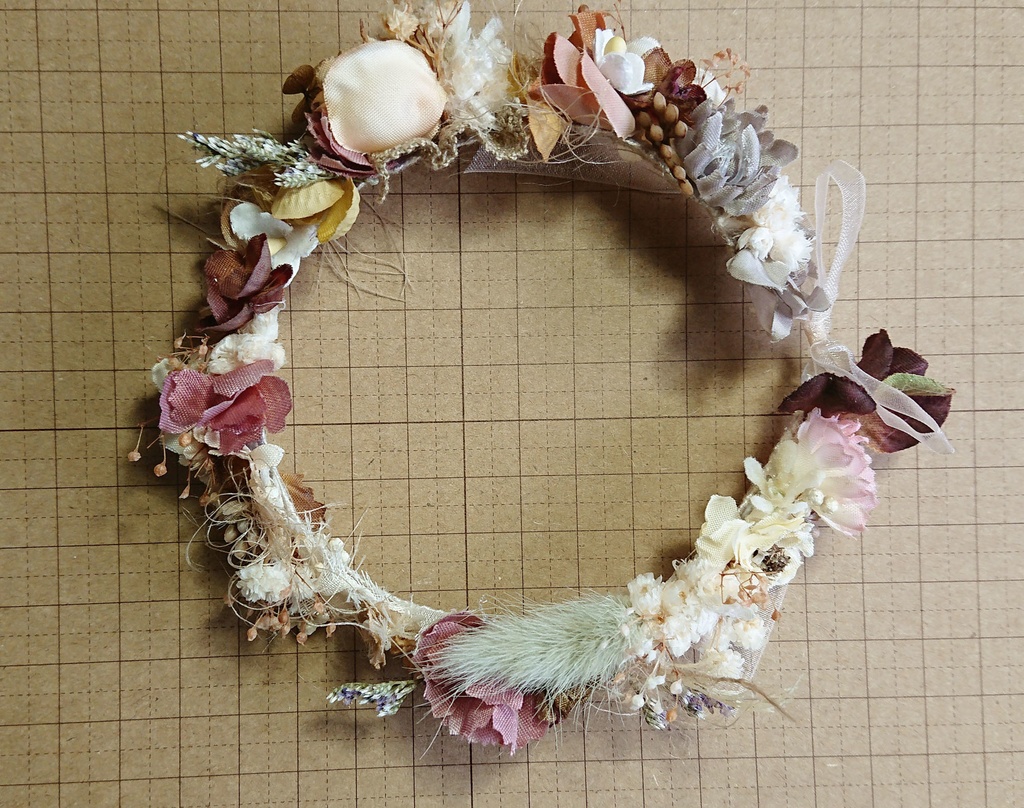【ドールサイズ】花冠《森の記憶》9インチ〜