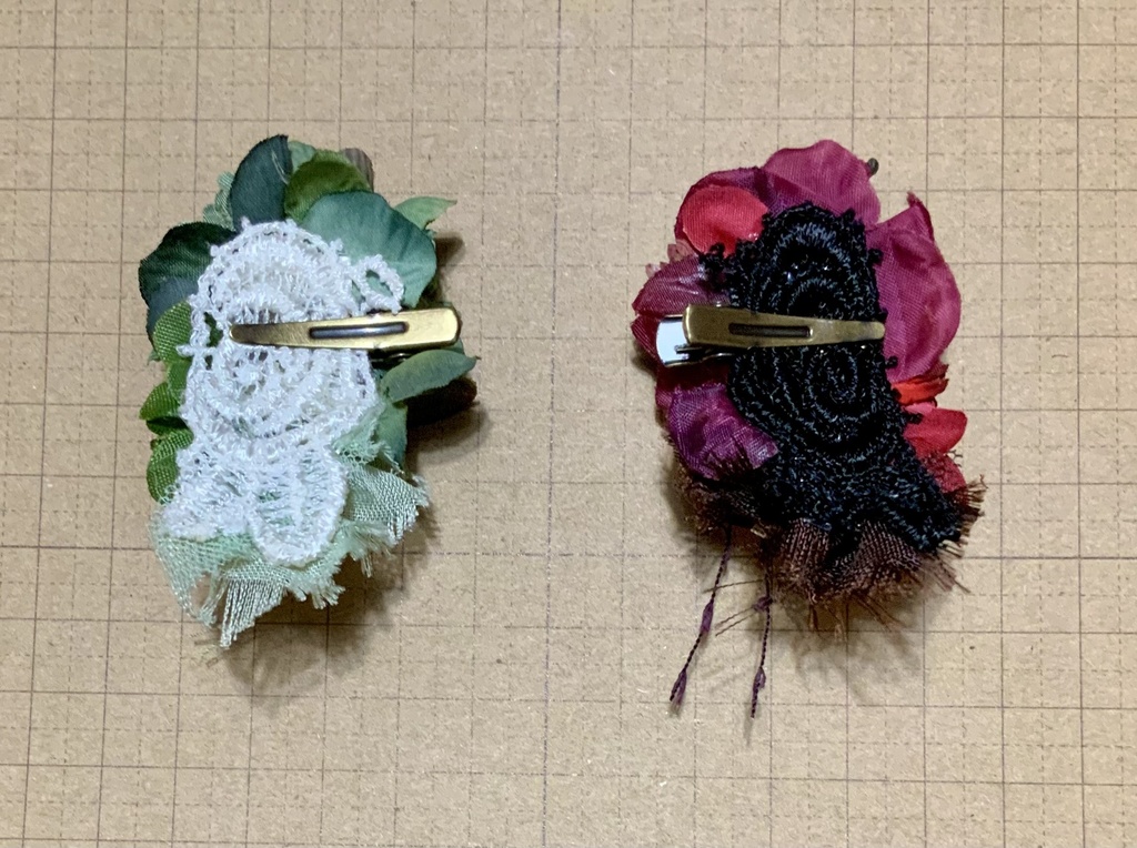 【ドールサイズ】ヘッドドレスS シンメトリーセット