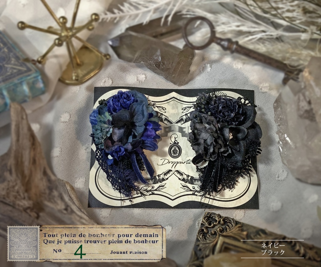 【ドールサイズ】ヘッドドレスS シンメトリーセット