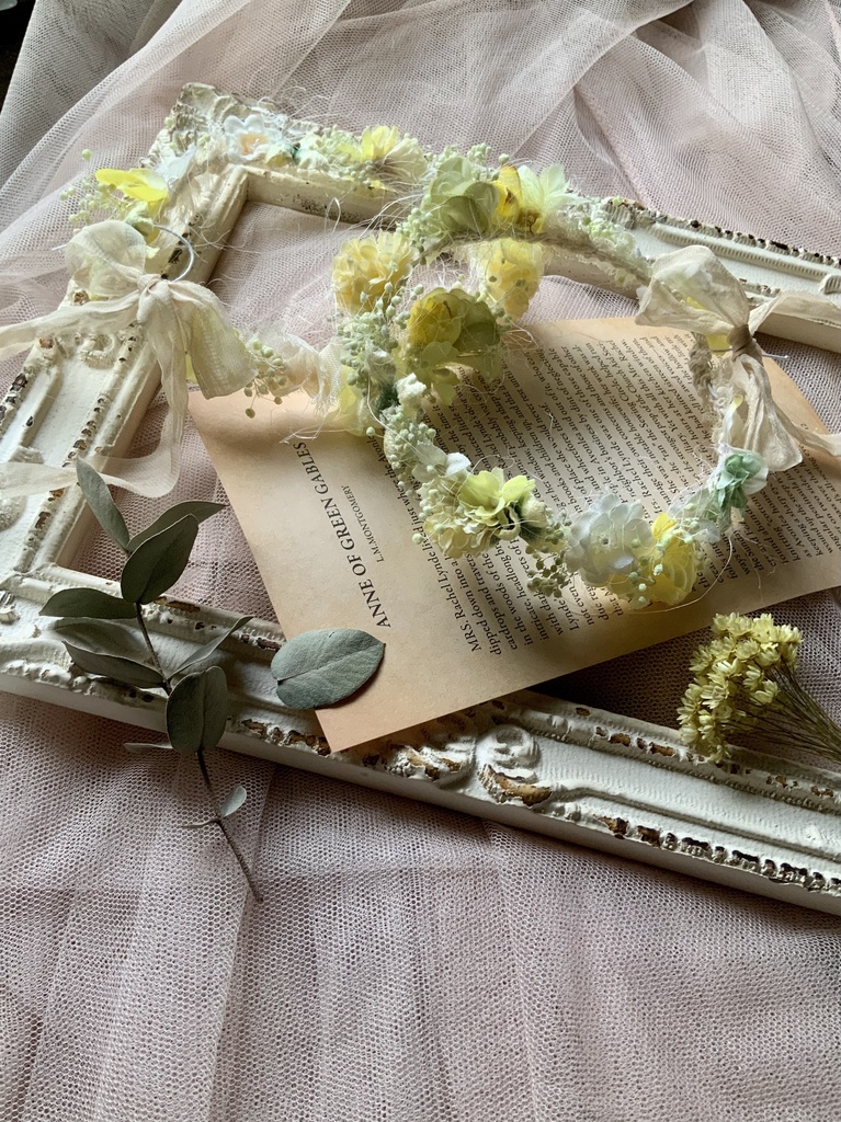 【ドールサイズ】花冠「草花」