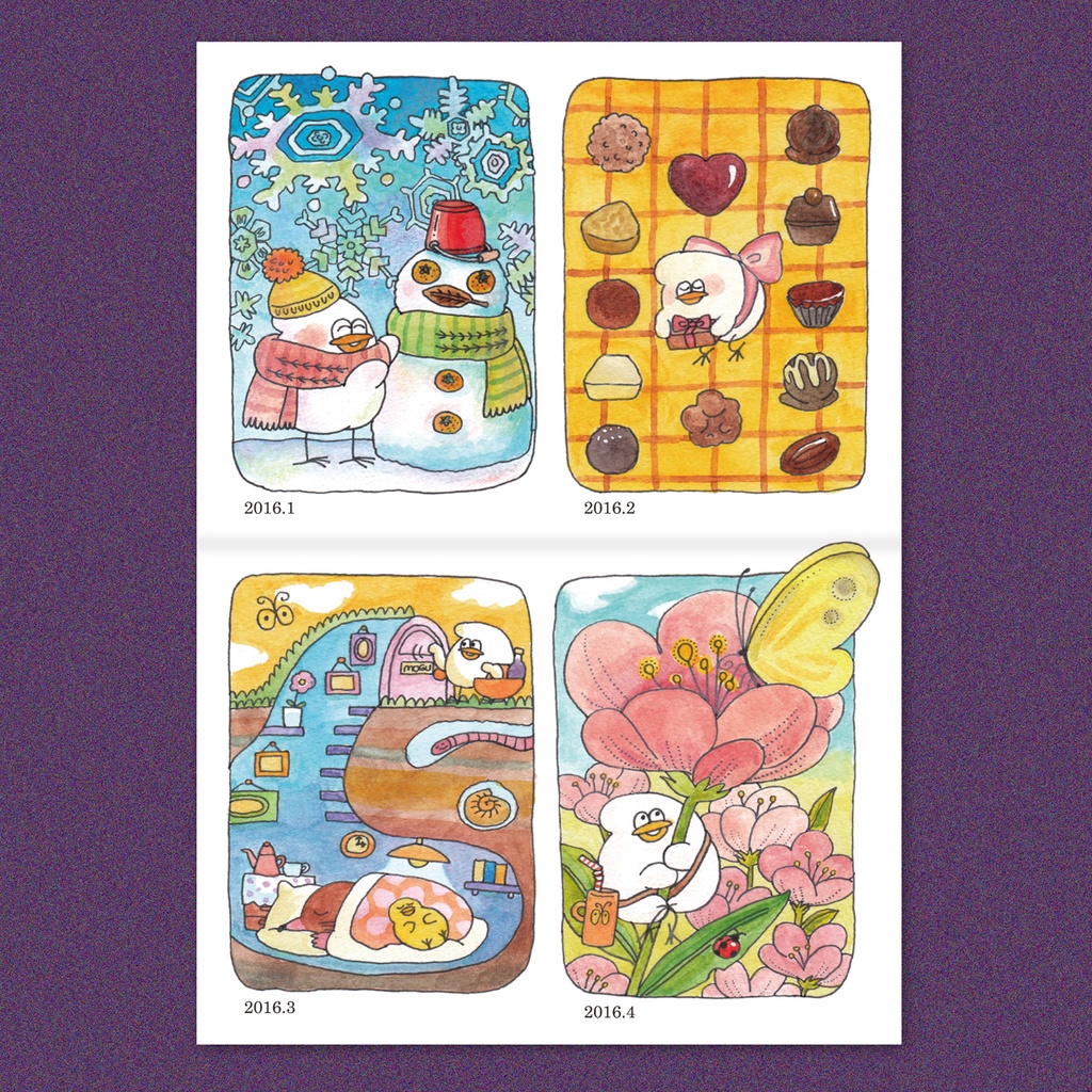 カレンダーイラストZINE