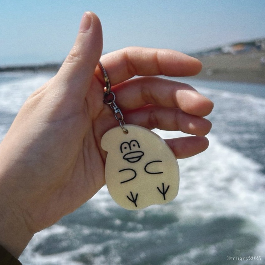 とりもちアクリルキーホルダー