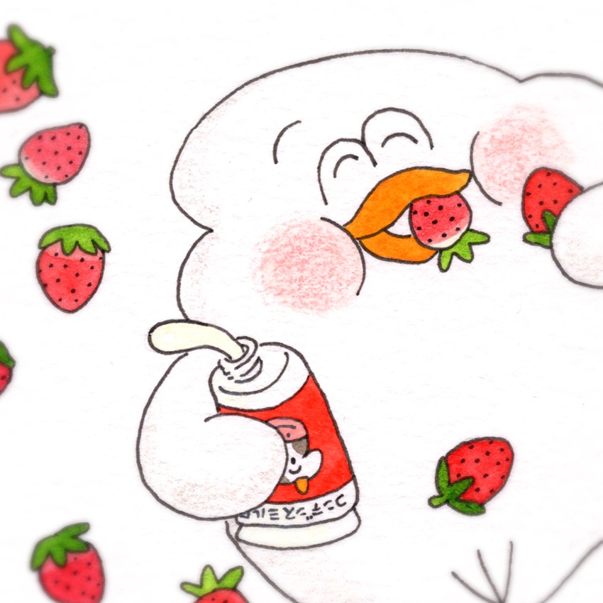 「ぽかぽか」イラストカードセット