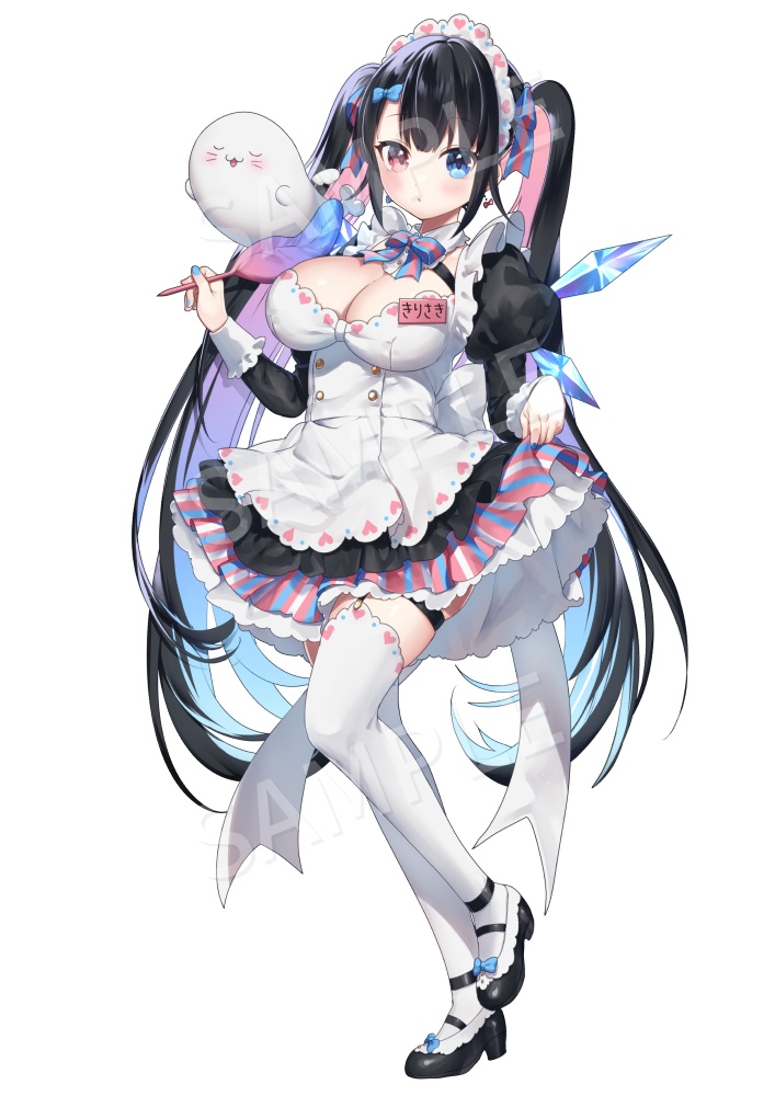 お絵かきメイド霧崎ちゃんアクリルフィギュア【キービジュアル】