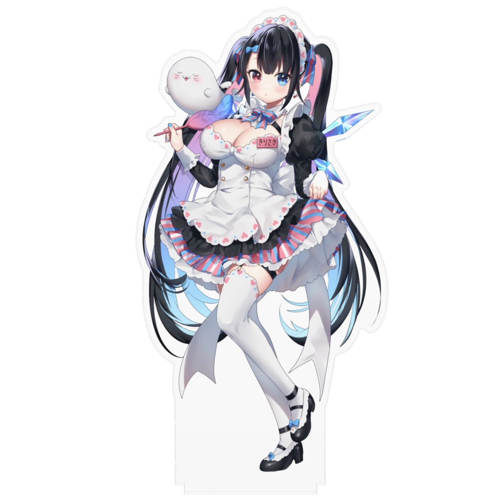 お絵かきメイド霧崎ちゃんアクリルフィギュア【キービジュアル】