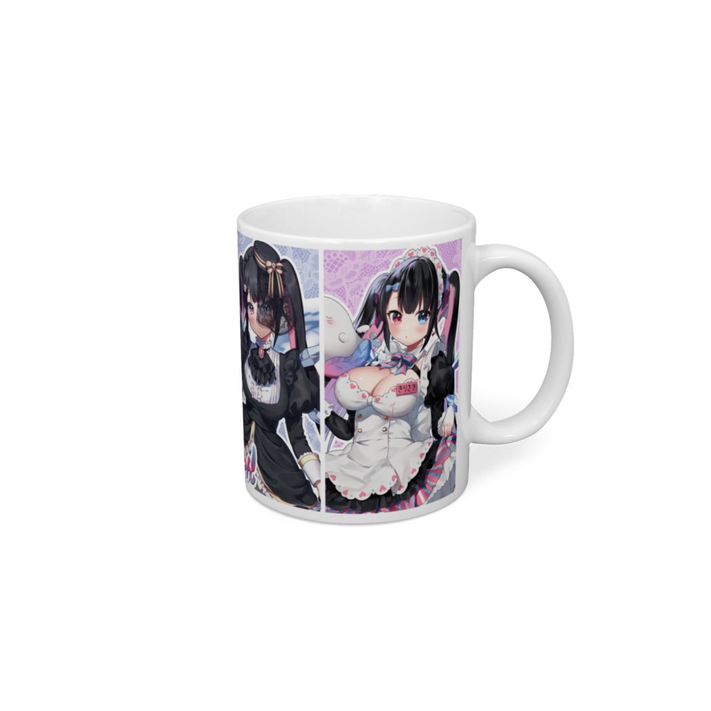 霧崎ちゃんコレクション柄マグカップ